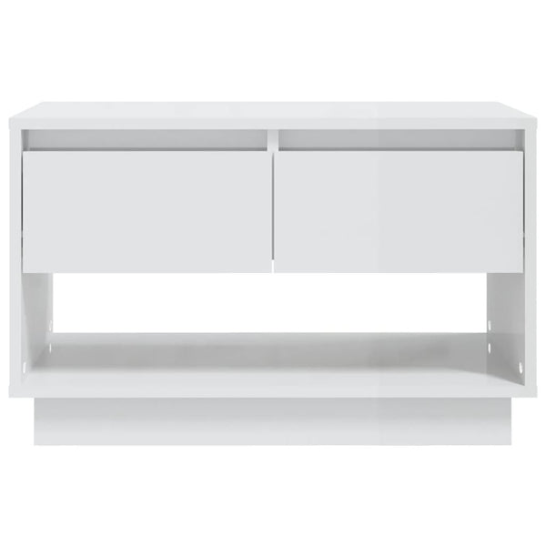 TV-Schrank Hochglanz Weiß 70 cm