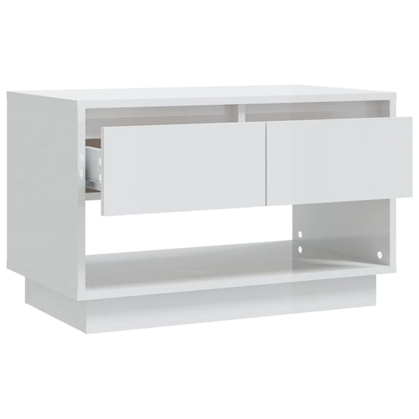 TV-Schrank Hochglanz Weiß 70 cm