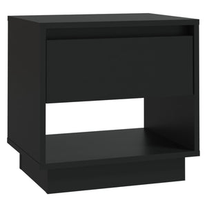 Schwarzer Nachttisch 45x34x44 cm