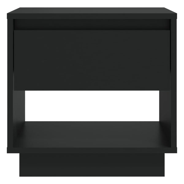 Schwarzer Nachttisch 45x34x44 cm