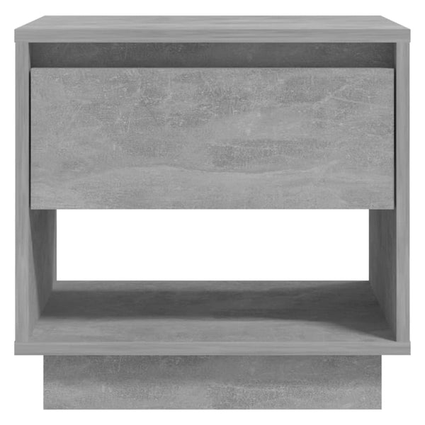 Betongrauer Nachttisch 45x34x44 cm