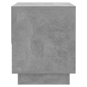 Betongrauer Nachttisch 45x34x44 cm