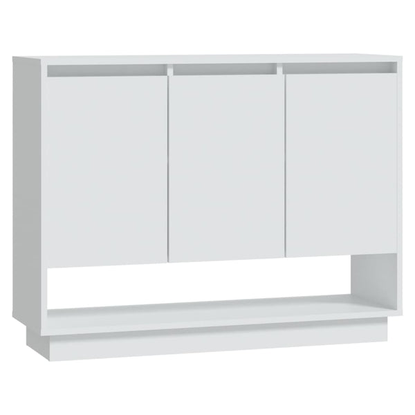 Weißes Sideboard 97 cm Holzwerkstoff