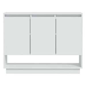 Weißes Sideboard 97 cm Holzwerkstoff