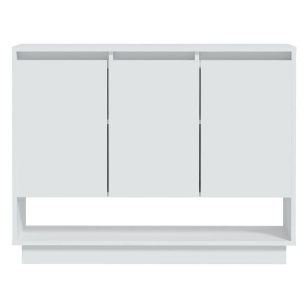 Weißes Sideboard 97 cm Holzwerkstoff