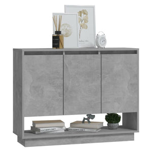 Betongraues Sideboard 97 cm