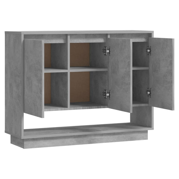 Betongraues Sideboard 97 cm