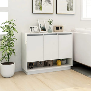 Hochglanz Weißes Sideboard 97 cm