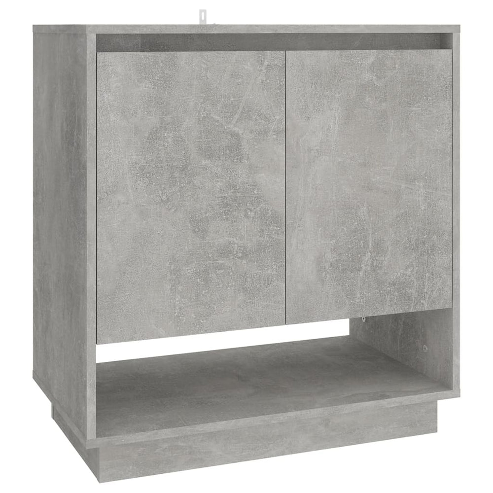 vidaXL Sideboard Concrete Gray 70x41x75 cm Engineered Wood