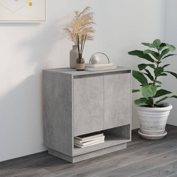 Betongraues Sideboard 70 cm