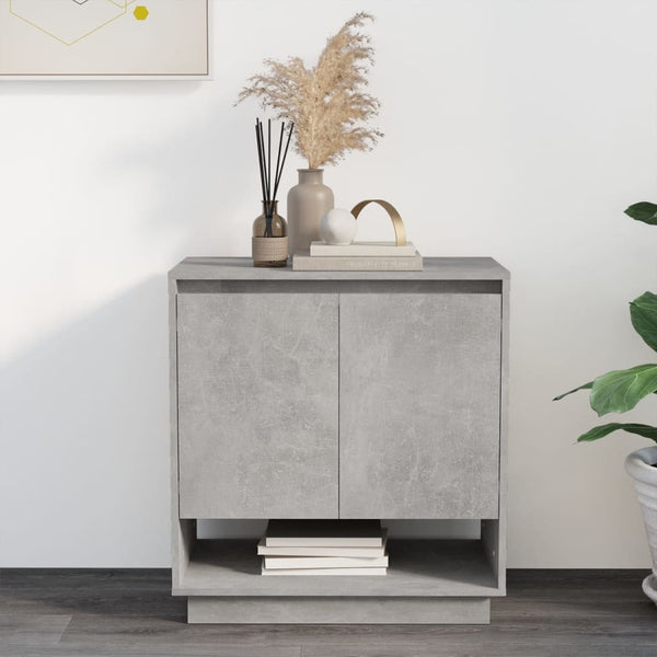 Betongraues Sideboard 70 cm
