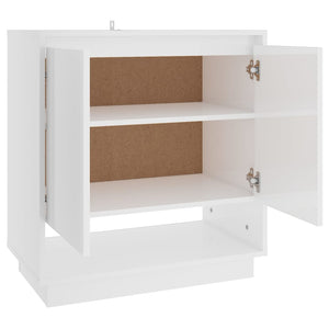 Hochglanz Weißes Sideboard 70 cm