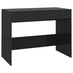 Schwarzer Schreibtisch 101 cm