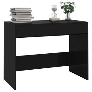 Schwarzer Schreibtisch 101 cm