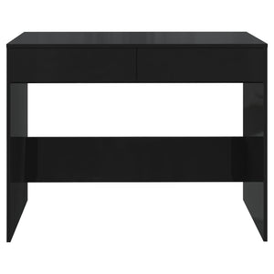 Schwarzer Schreibtisch 101 cm