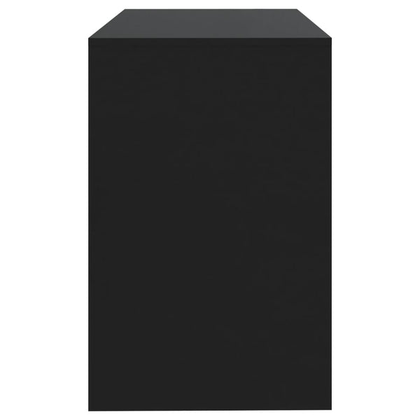 Schwarzer Schreibtisch 101 cm