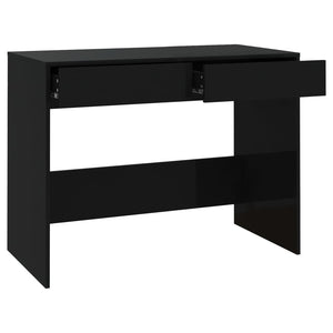 Schwarzer Schreibtisch 101 cm