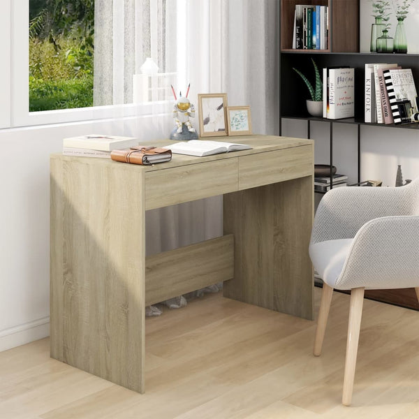 Schreibtisch Sonoma-Eiche, 101 cm breit