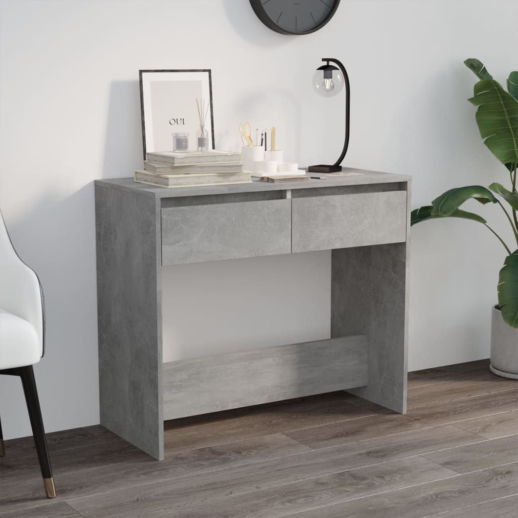 Betongrauer Konsolentisch 89 cm