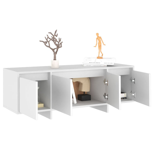 Weißer TV-Schrank 120 cm