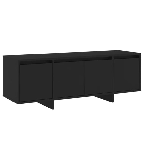 Schwarzer TV-Schrank 120 cm