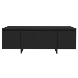 Schwarzer TV-Schrank 120 cm