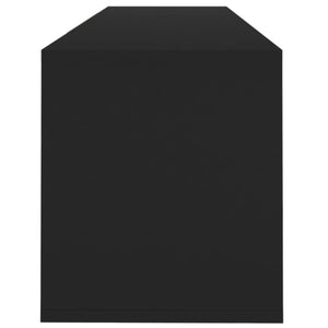 Schwarzer TV-Schrank 120 cm
