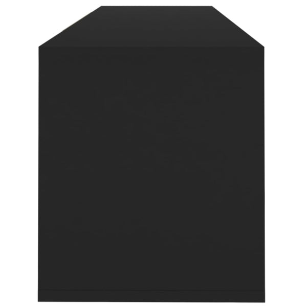 Schwarzer TV-Schrank 120 cm