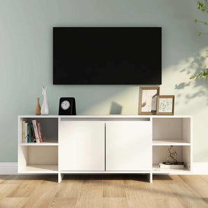 Weißer TV-Schrank 130 cm