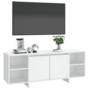 Weißer TV-Schrank 130 cm