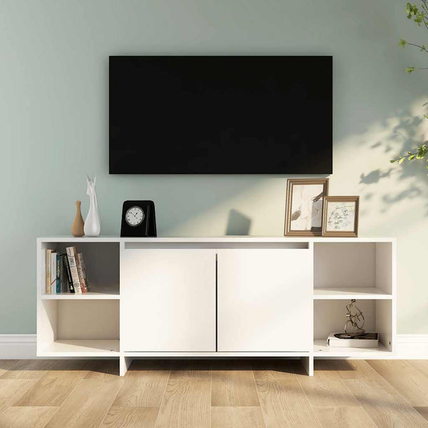 Weißer TV-Schrank 130 cm