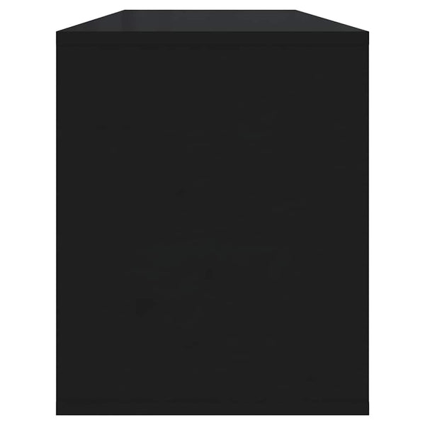 Schwarzer TV-Schrank 130 cm