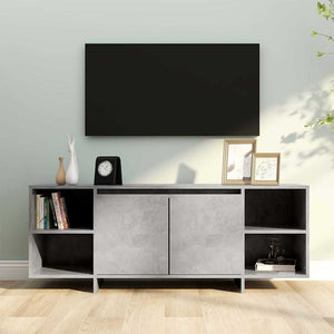 TV-Schrank Betongrau 130 cm