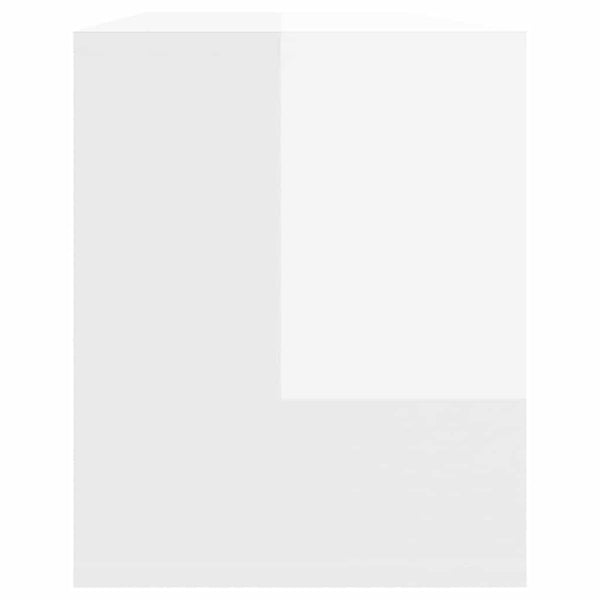 TV-Schrank Weiß Hochglanz 130 cm
