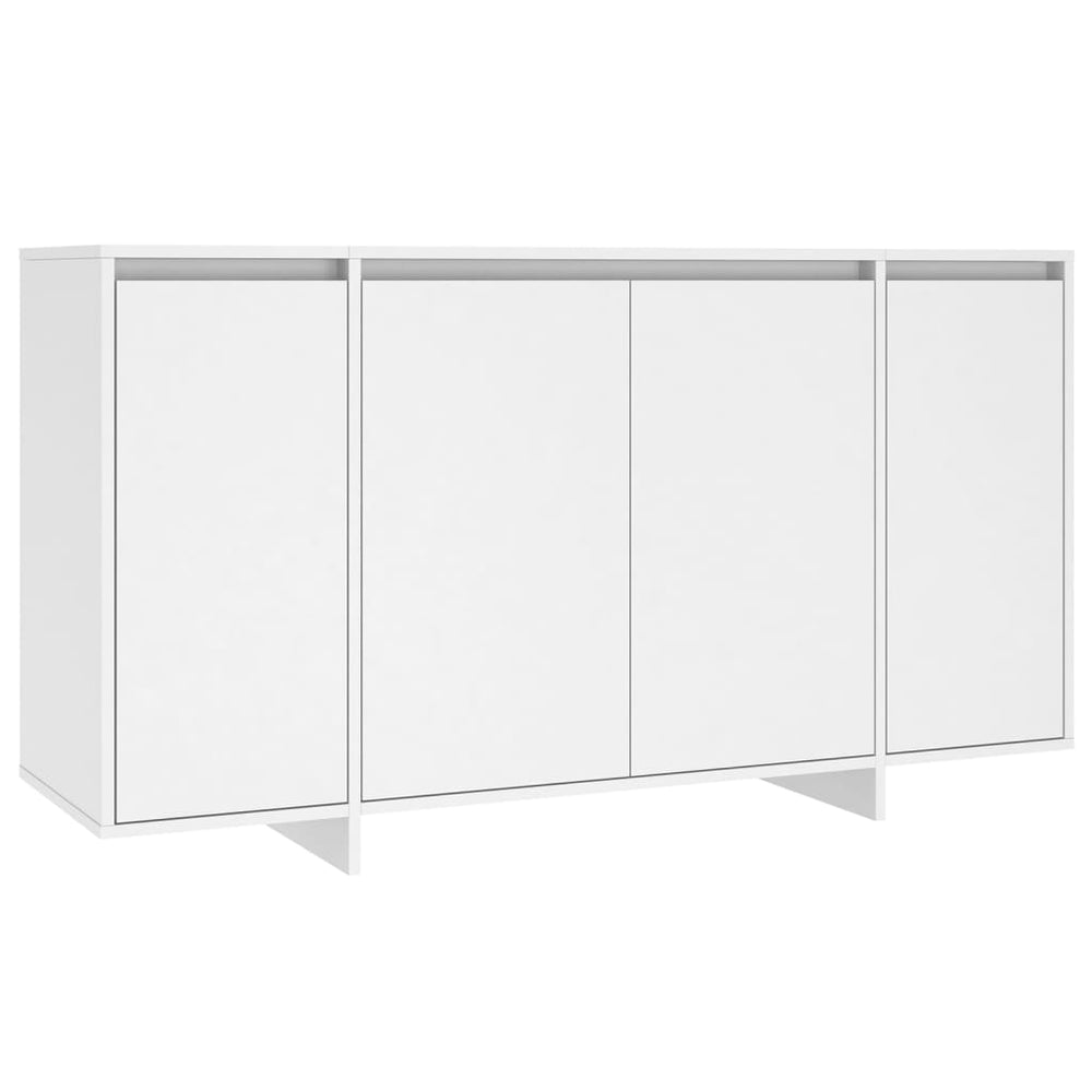Weißes Sideboard 135 cm Holzwerkstoff
