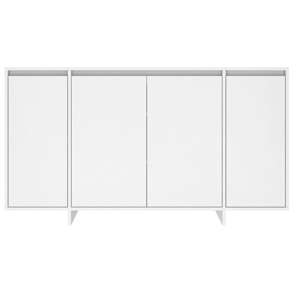 Weißes Sideboard 135 cm Holzwerkstoff