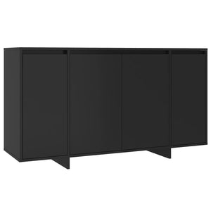 Schwarzes Sideboard 135 cm