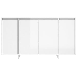 Hochglanz Sideboard Weiß 135 cm