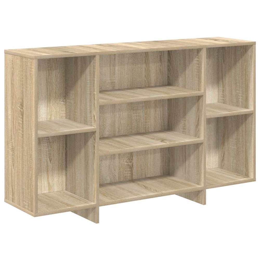 vidaXL Sideboard Sonoma Oak 120x30x75 cm Engineered Wood