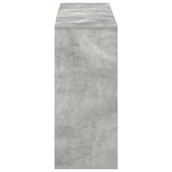 Betongraues Sideboard 120 cm