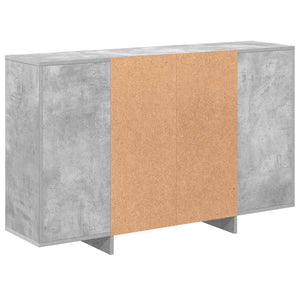 Betongraues Sideboard 120 cm