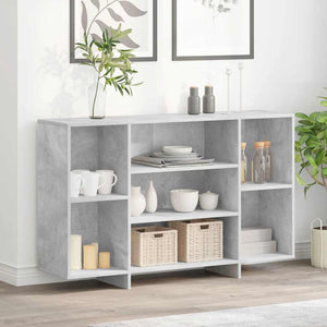 Betongraues Sideboard 120 cm