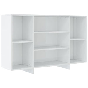 Sideboard Hochglanz Weiß 120 cm