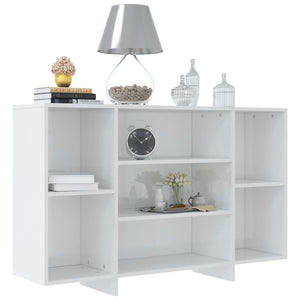 Sideboard Hochglanz Weiß 120 cm