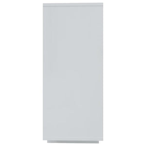 Sideboard Hochglanz Weiß 120 cm