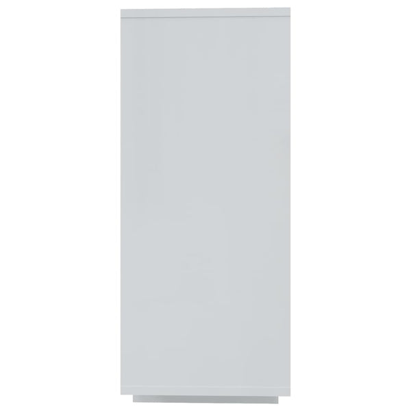 Sideboard Hochglanz Weiß 120 cm