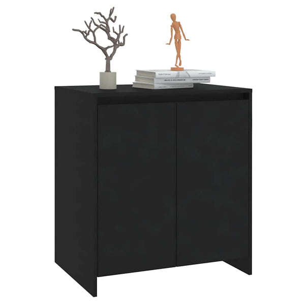 Schwarzes Sideboard 70 cm