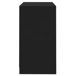 Schwarzes Sideboard 70 cm