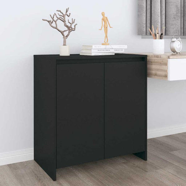 Schwarzes Sideboard 70 cm