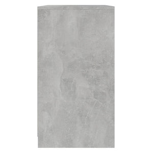 Betongraues Sideboard 70x75 cm